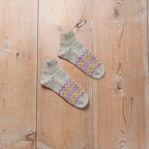Blomster - Socken mit Muster