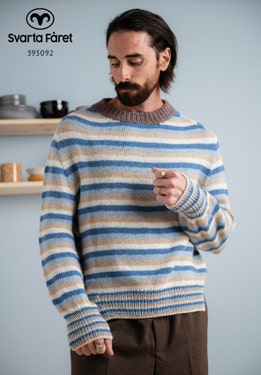 Aarhus - Pullover mit schmalen Streifen