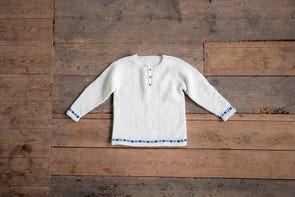 Slagg - Henley-Shirt mit nordischem Saum